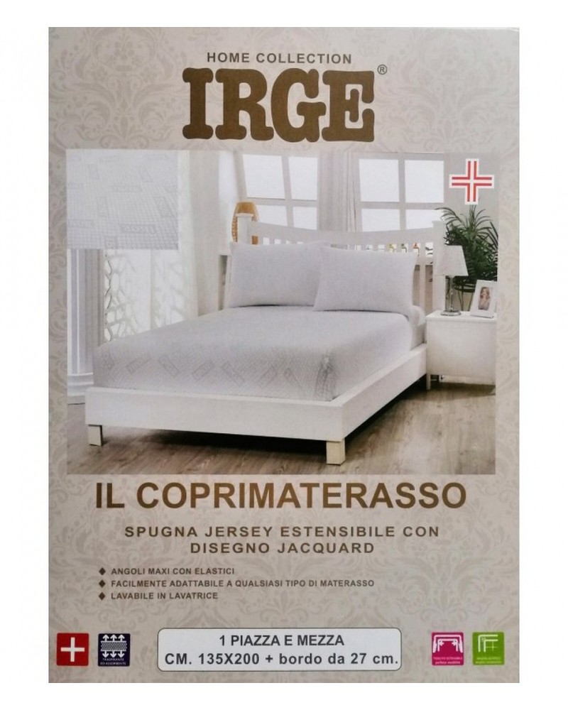 Coprimaterasso jersey stretch Irge