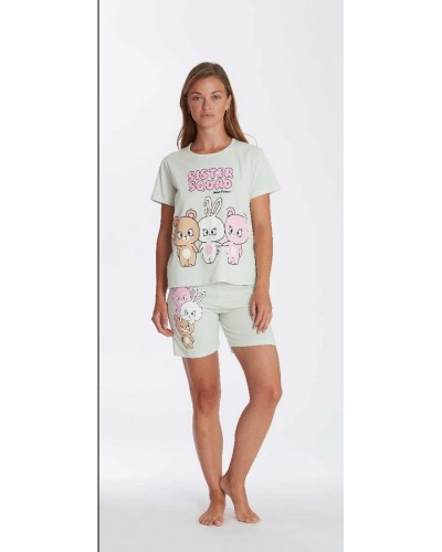 Pigiama estivo donna Crazy Farm