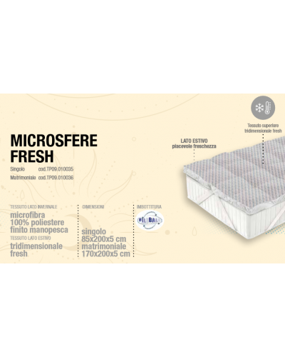 Topper microsfere Fresh Soff.Im