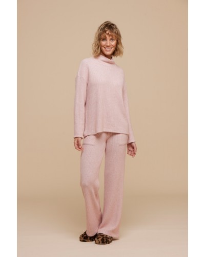 Completo loungewear invernale cotone felpato Noidìnotte