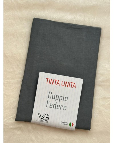 Coppia federe tinta unita VG Home