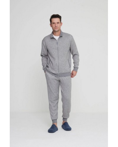 Completo uomo loungewear maglina a coste NoidìNotte